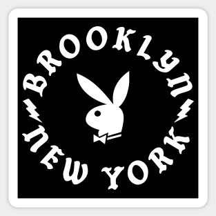 Brooklyn Old School Bunny Exclusive Sticker